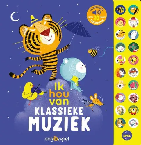 Ik hou van klassieke muziek: geluidenboek met de 20 mooiste fragmenten