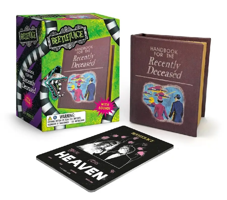 Beetlejuice Talking Handbook for the Recently Deceased [With Battery]