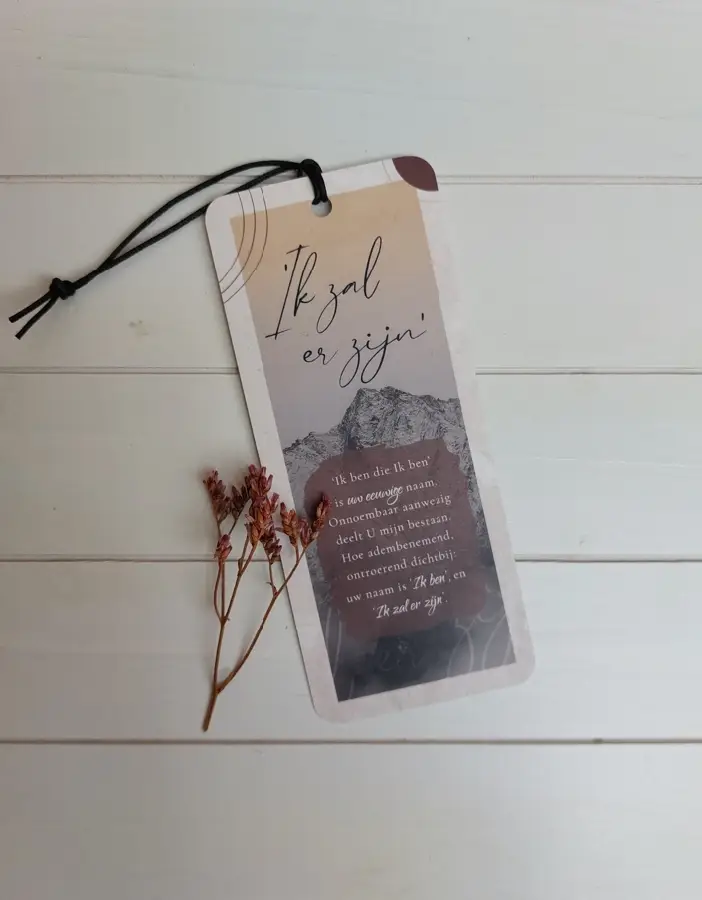 Boekenlegger wij gaan op weg