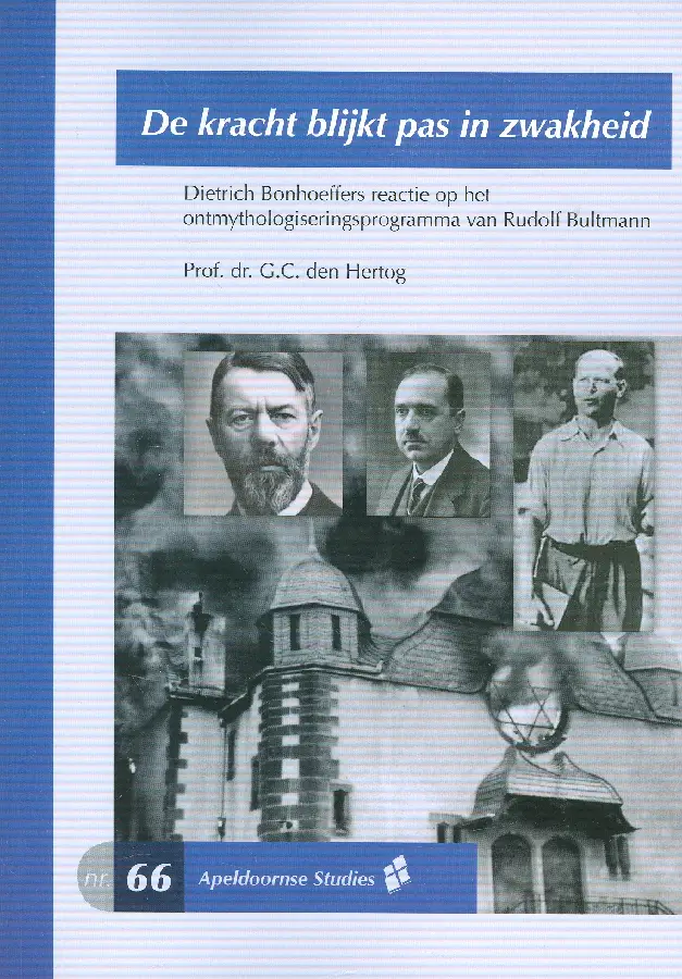 KRACHT BLIJKT PAS IN ZWAKHEID