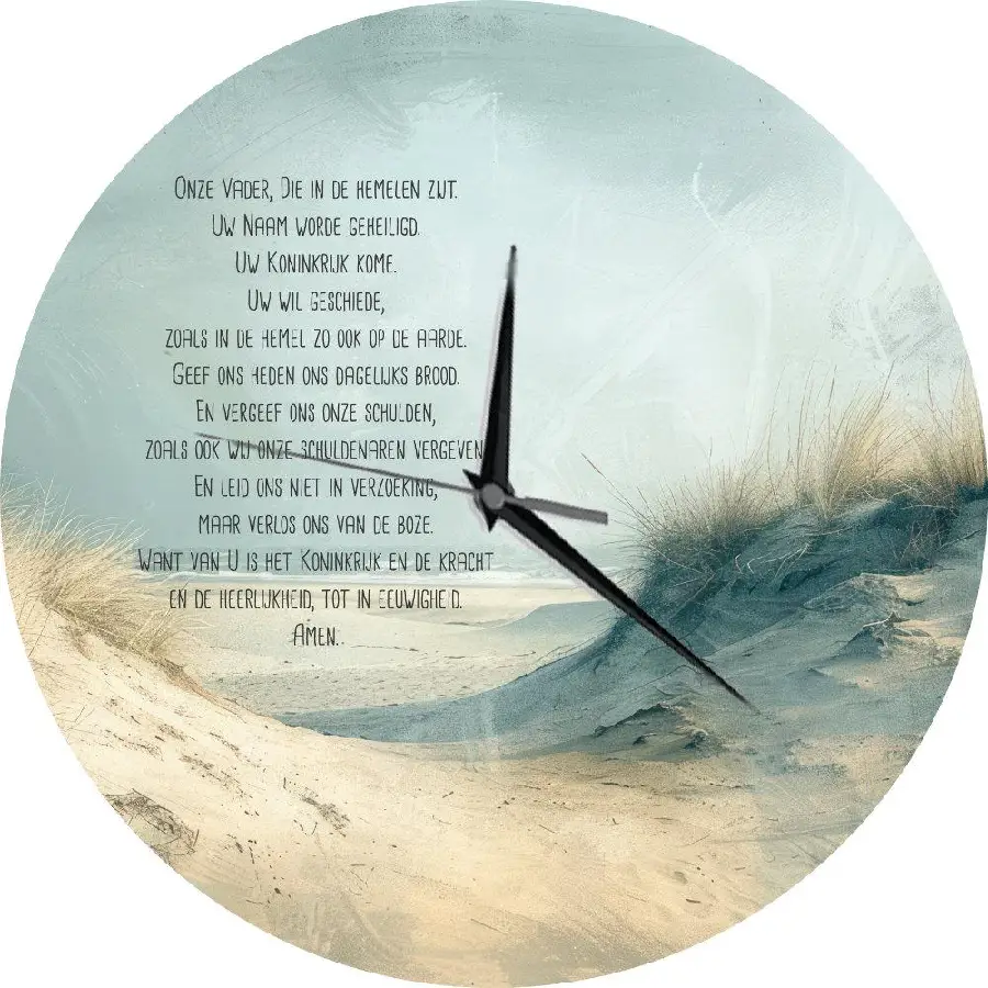 Onze Vader wandklok