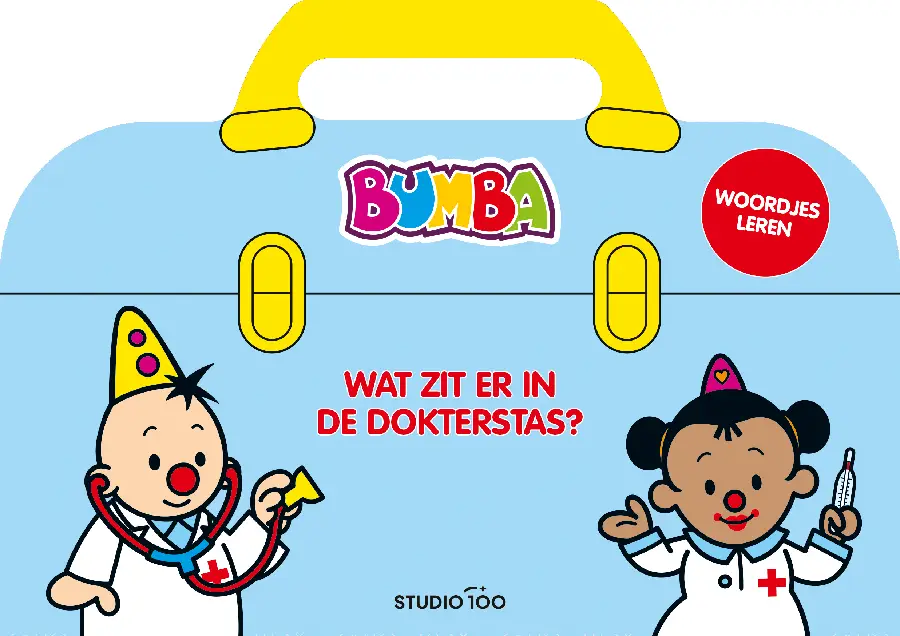 Bumba : Vormkartonboek - Wat zit er in de dokterstas?