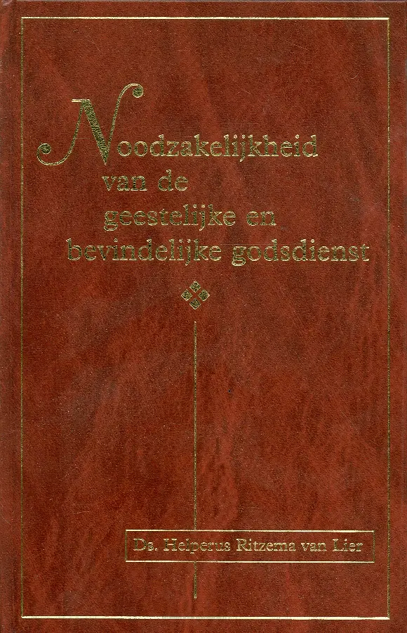 Noodzakelijkheid 1 van de geestelijke en