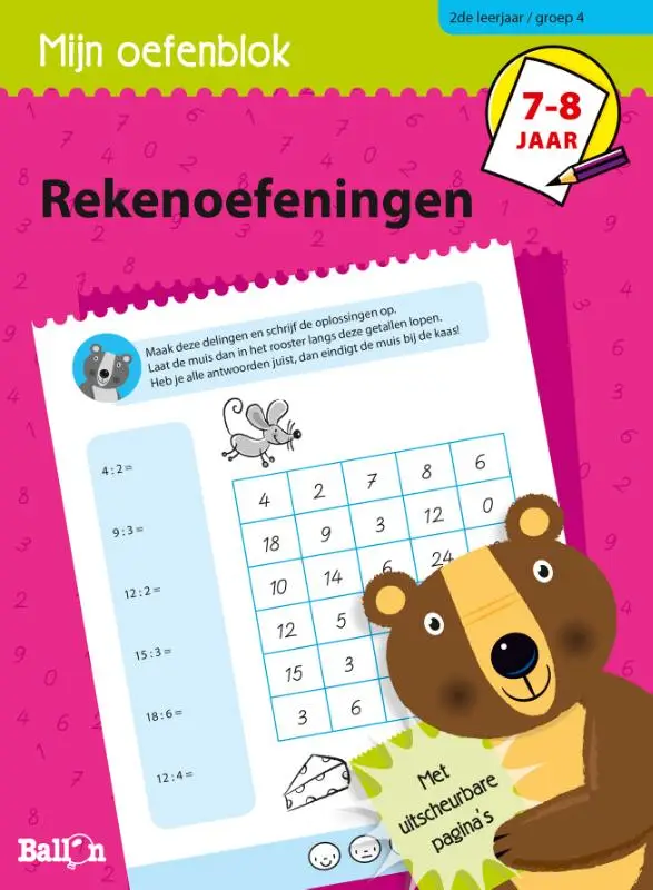 Rekenoefeningen 7-8 jaar