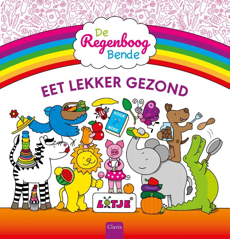 De Regenboogbende eet lekker gezond