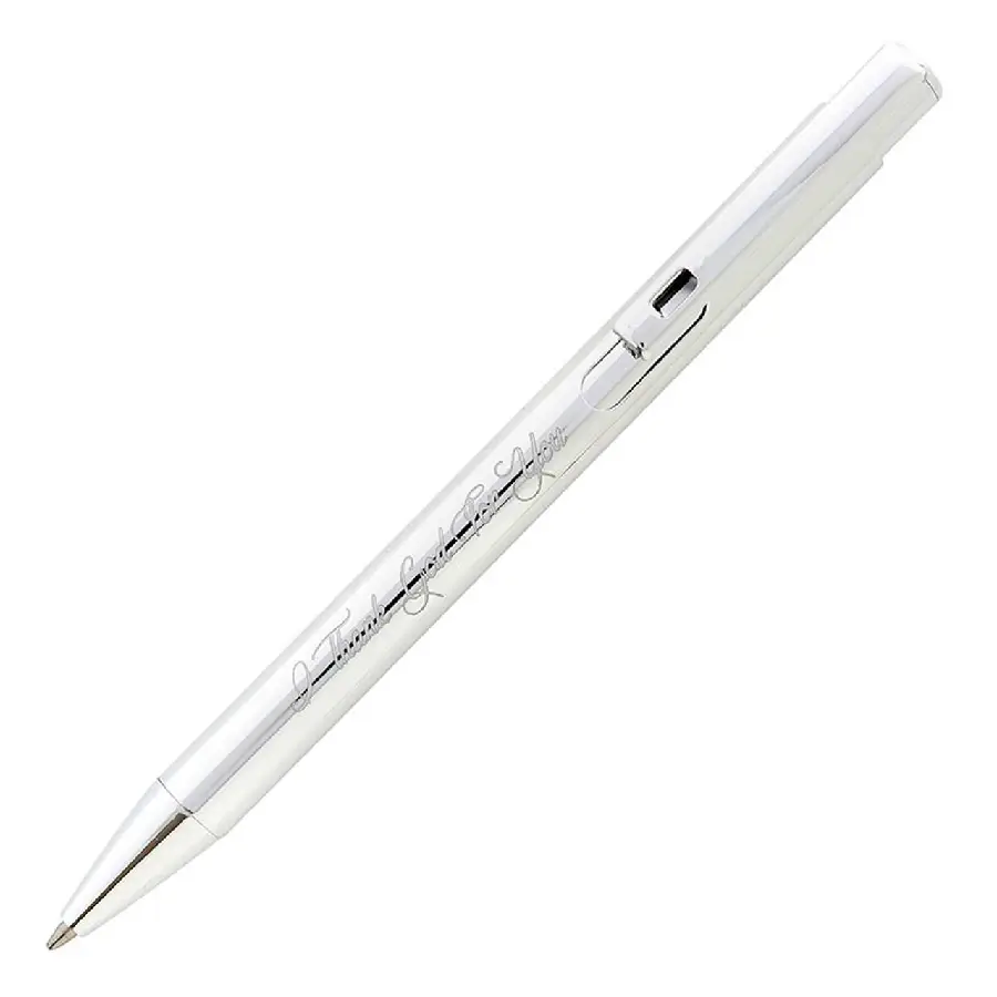 Pen I thank God silver