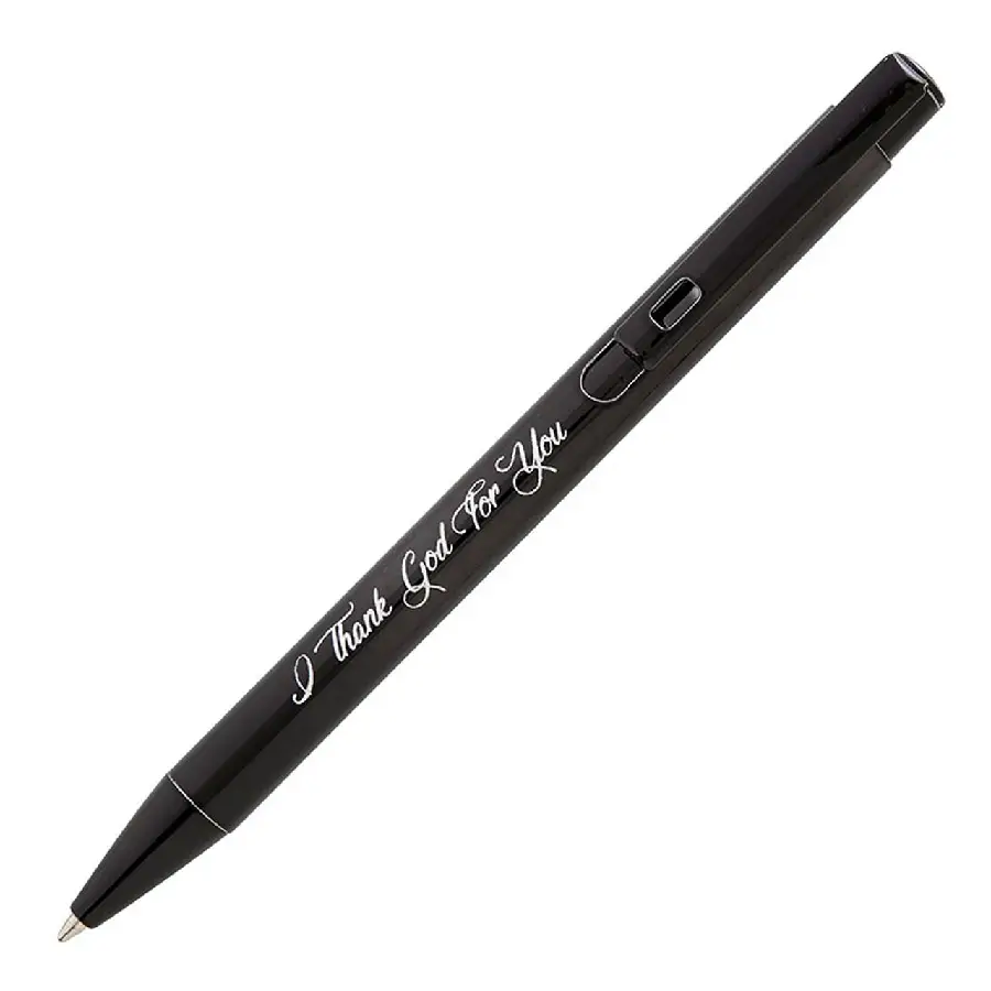 Pen I thank God black
