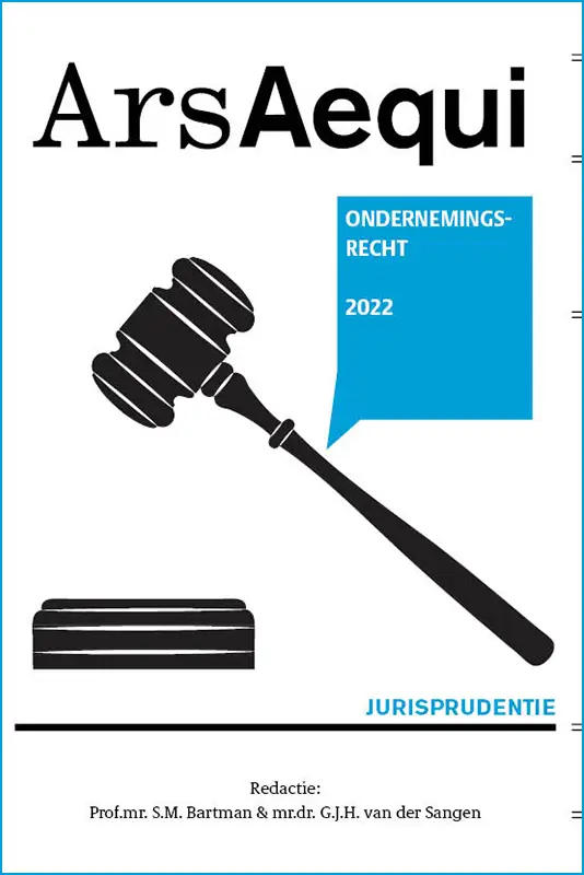 Jurisprudentie Ondernemingsrecht / 2022