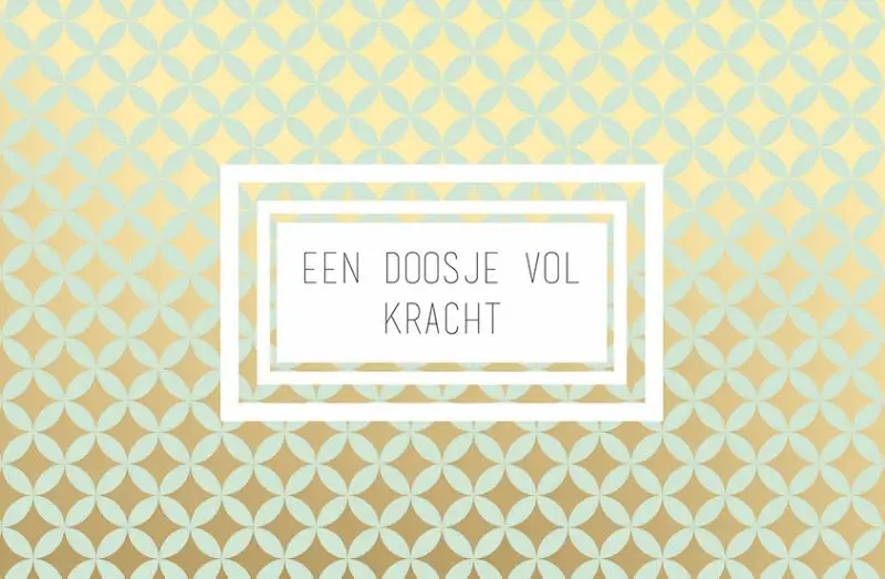 DOOSJE VOL KRACHT