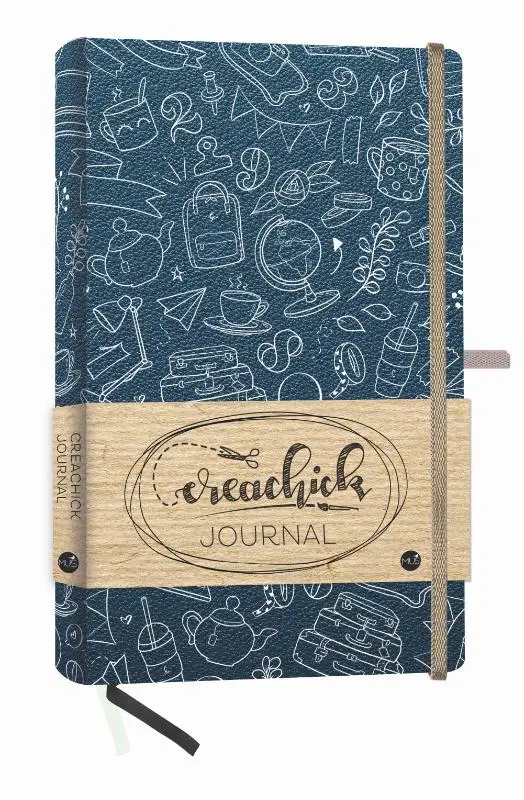 Creachick Journal - Petrolblauw