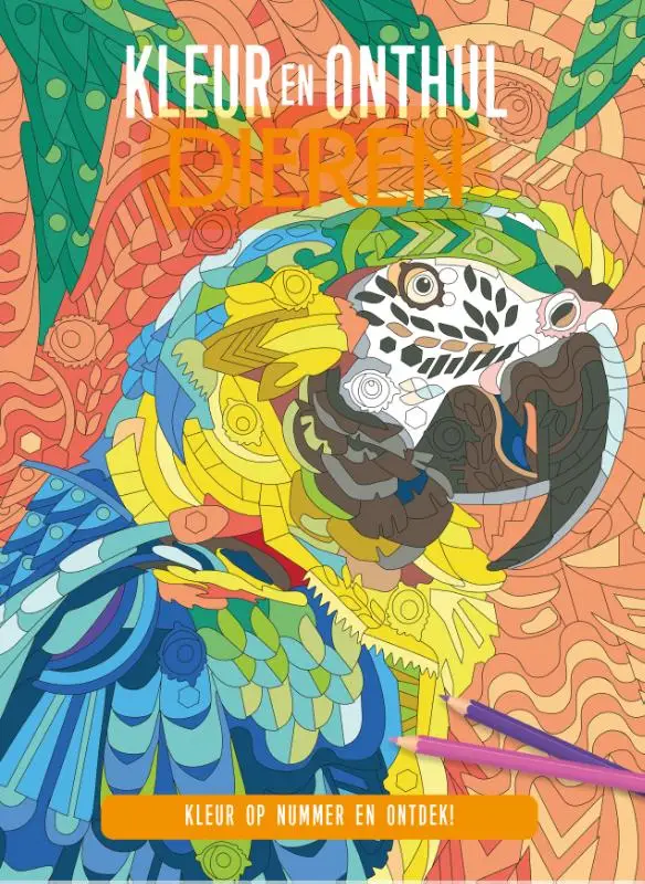 Kleur & onthul dieren