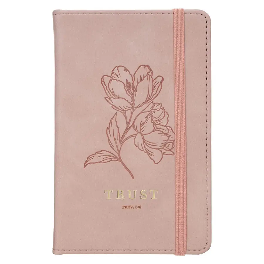 Trust Prov. 3:5 Small Notebook with Elas