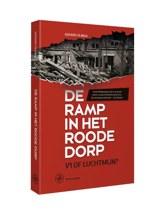 Ramp in het roode dorp