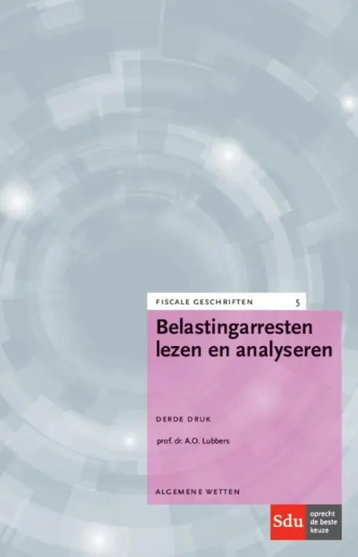 Belastingarresten lezen en analyseren