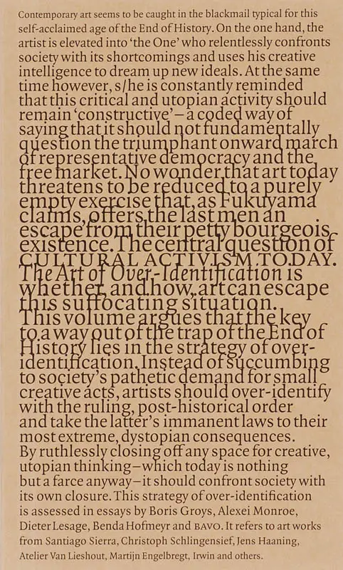 Cultural Activism Today