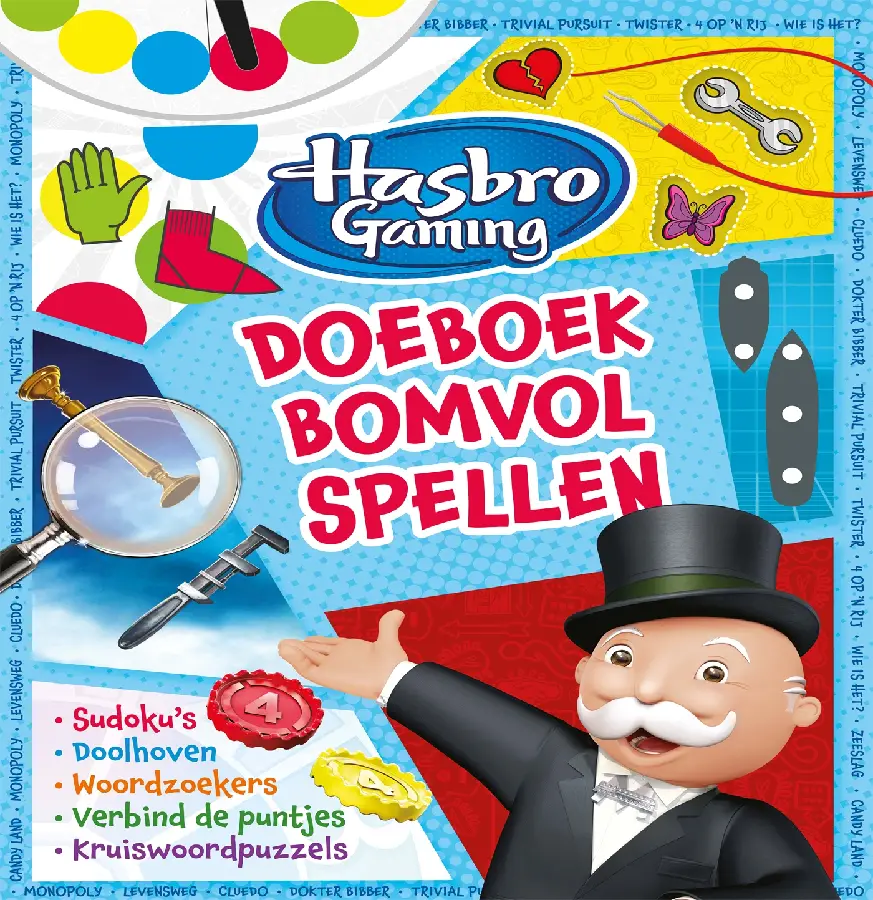 Doeboek bomvol spellen