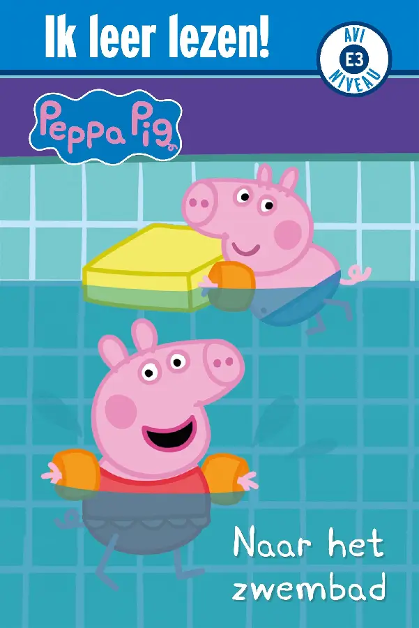 Peppa pig naar het zwembad