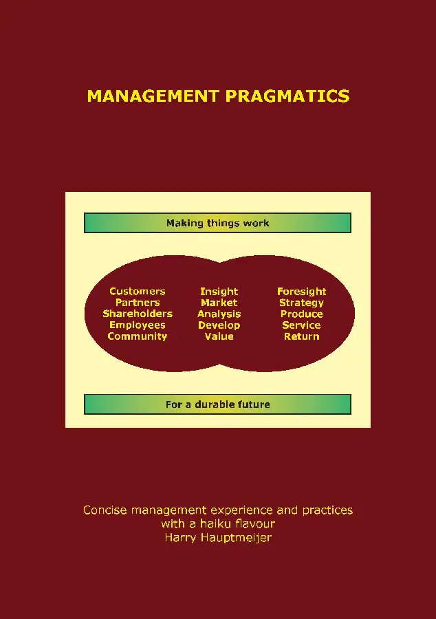 Management Pragmatics