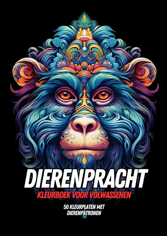 Kleurboek voor Volwassenen - Dierenpracht