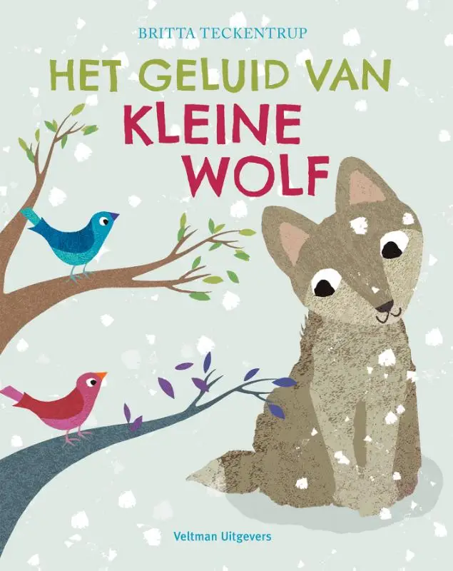 Geluid van kleine wolf