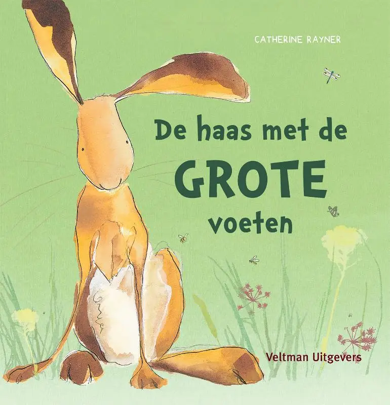 Haas met de grote voeten
