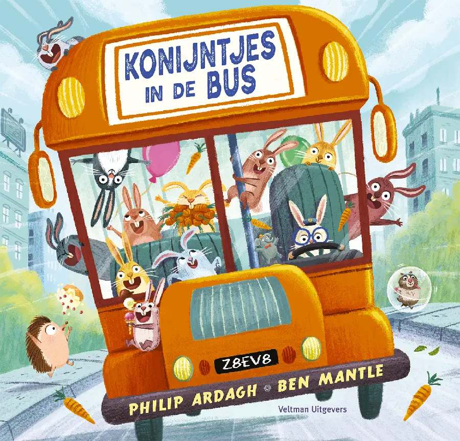 Konijntjes in de bus