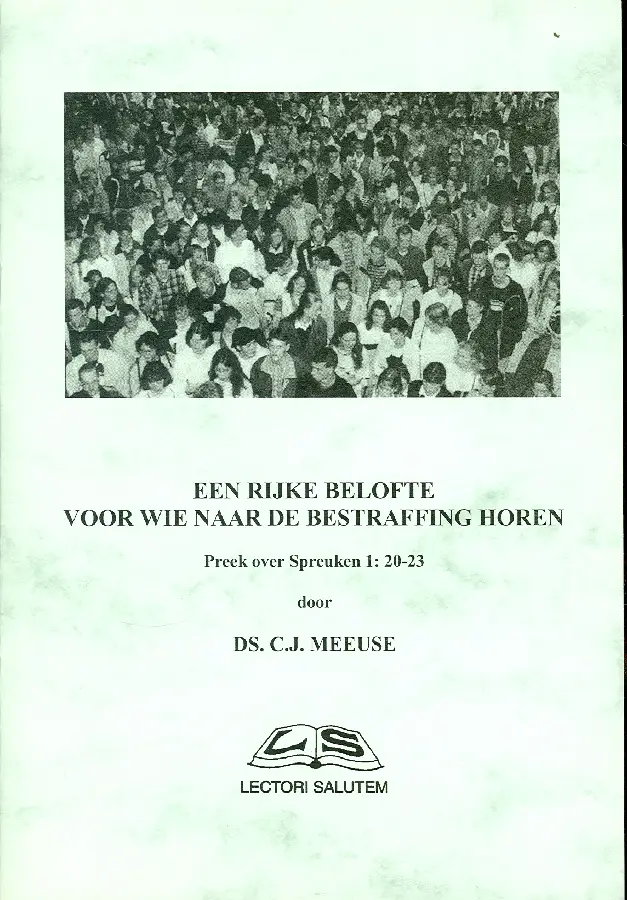 RIJKE BELOFTE VOOR WIE NAAR DE BESTRAFFI