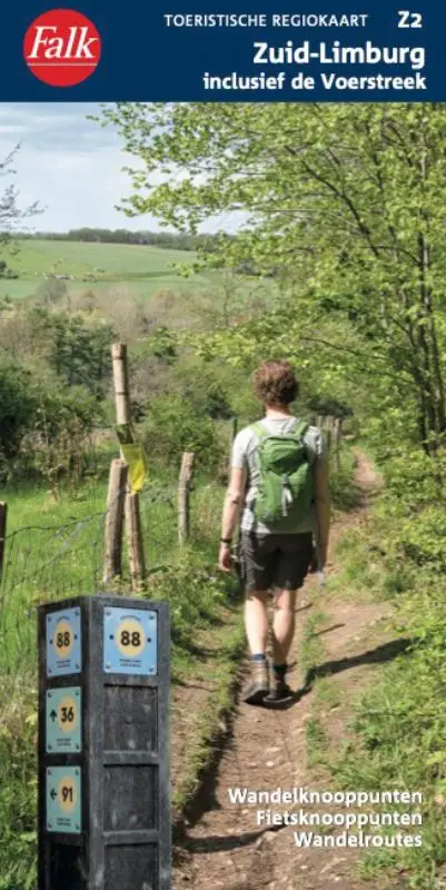 Falk Regiokaart Zuid-Limburg incl. Voerstreek
