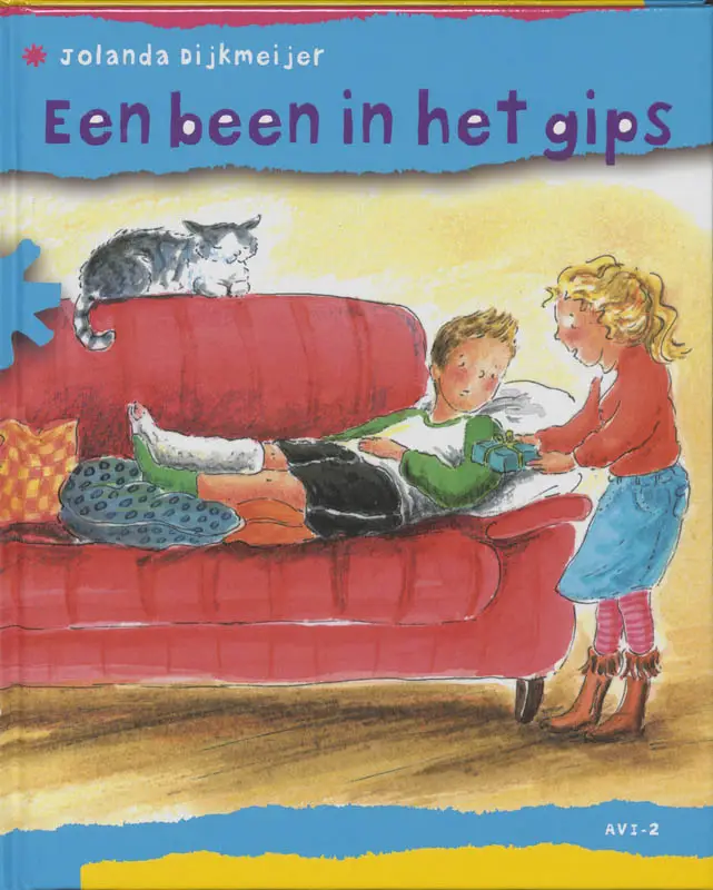 BEEN IN HET GIPS, EEN