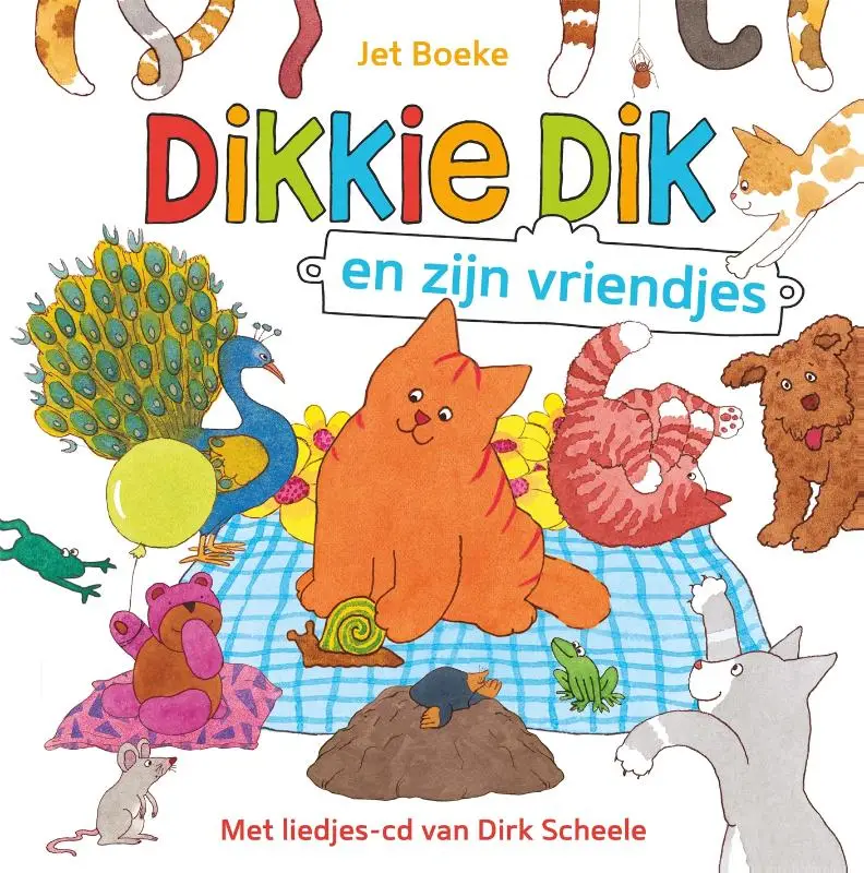 Dikkie dik en zijn vriendjes + cd