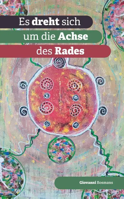 Es dreht sich um die Achse des rades