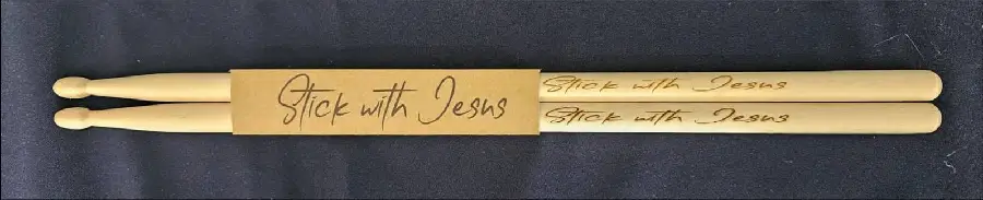 Drumsticks Naturel A5 Stick with Jesus