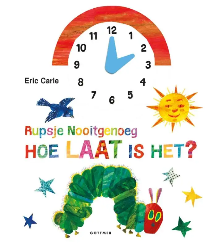 Rupsje nooitgenoeg hoe laat is het?