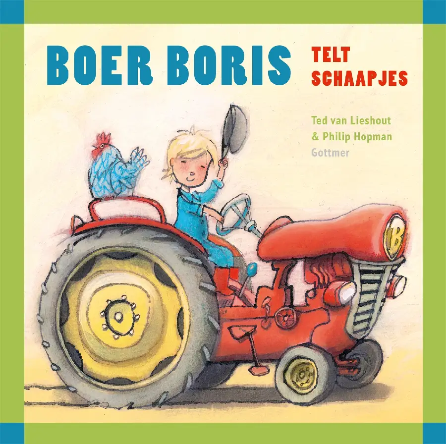 Boer boris telt schaapjes
