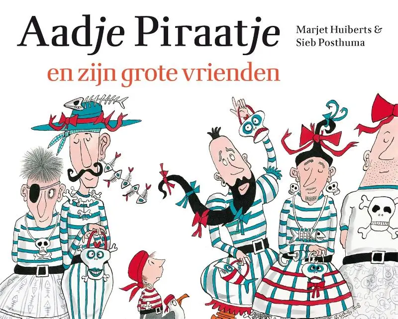 Display aadje piraatje en zijn grote vri