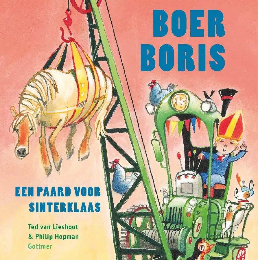 Boer boris een paard voor sinterklaas