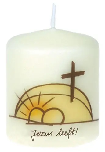 STOMPKAARSJE JEZUS LEEFT 6 / 5CM