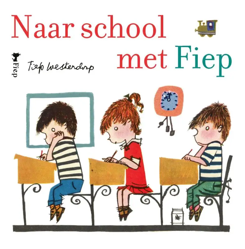 Naar school met Fiep kartonboek