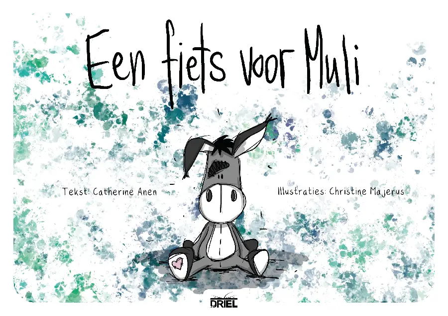 Vertelplaten een fiets voor muli