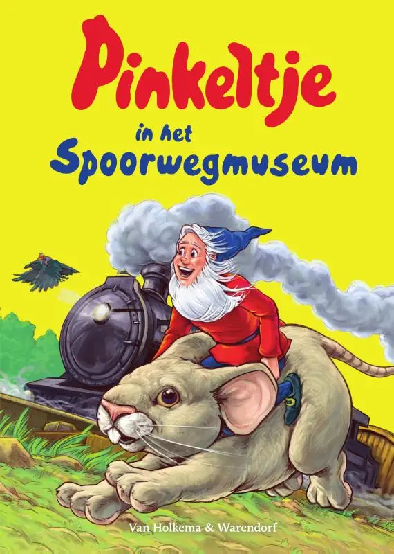 Pinkeltje in het spoorwegmuseum