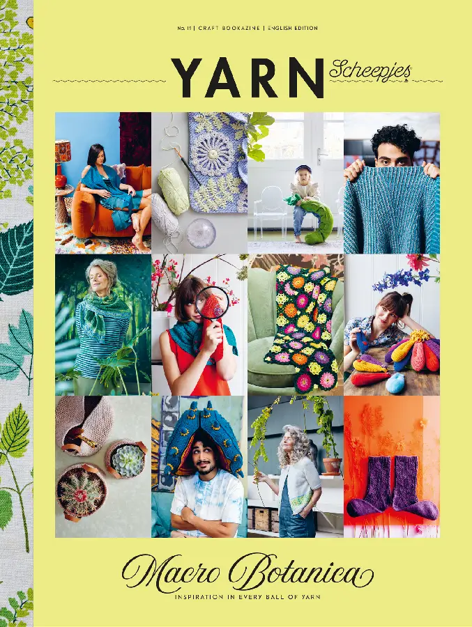 Scheepjes YARN Bookazine 11 Macro Botanica - English