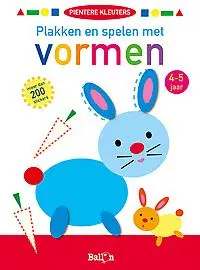 Plakken en spelen met vormen 4-5 jaar