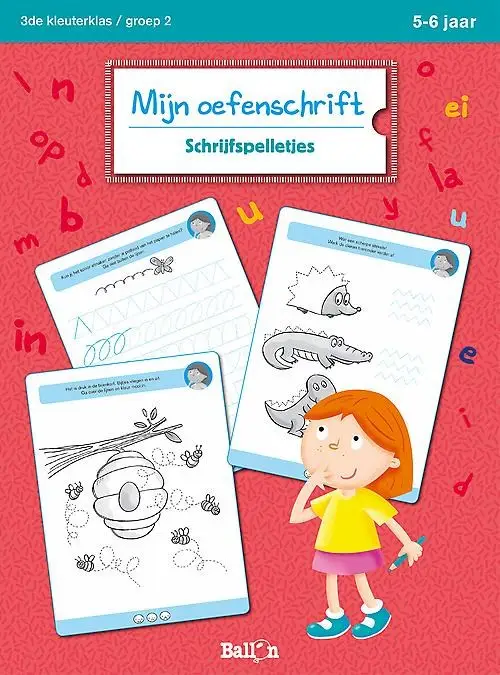 Schrijfspelletjes 5-6 jaar