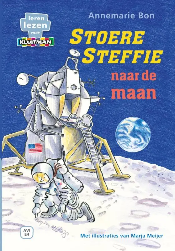 Stoere steffie naar de maan