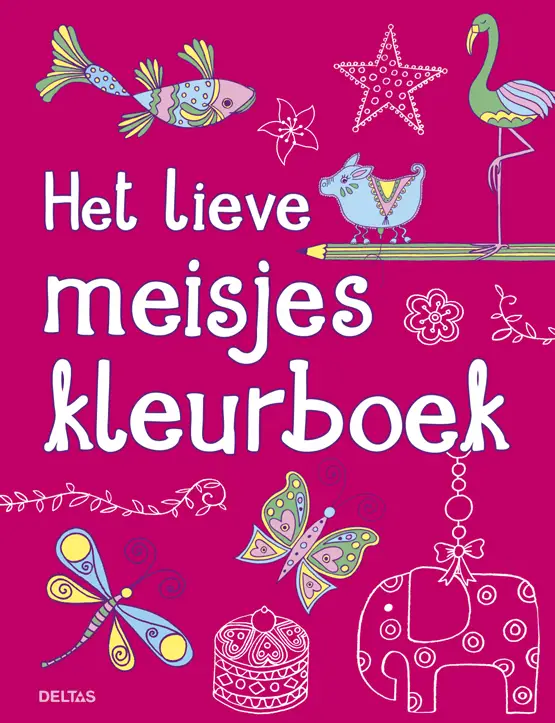 Lieve meisjes kleurboek