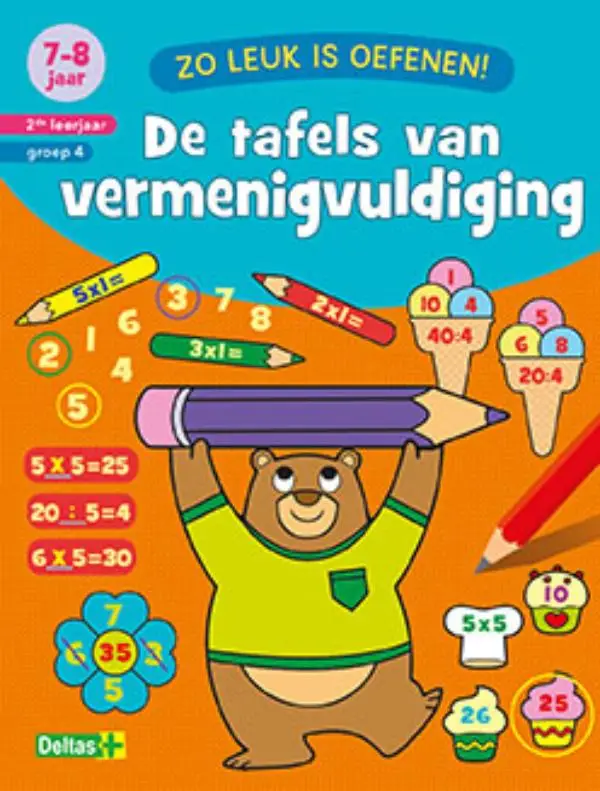 De tafels van vermenigvuldiging / 7-8 jaar 2de leerjaar groep 4