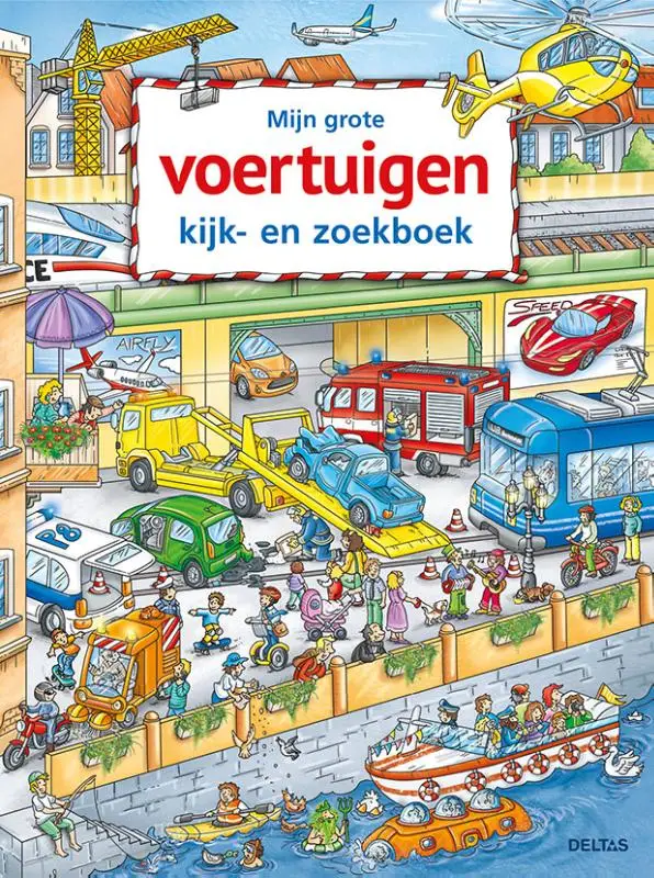 Mijn grote voertuigen kijk-en zoekboek
