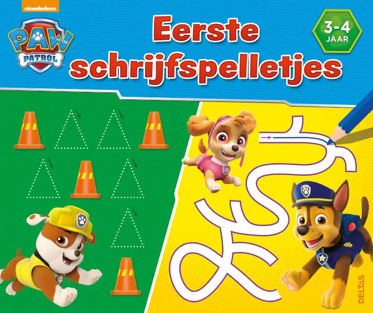 Paw patrol eerste schrijfspelletjes 3